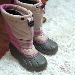 Sorel Pink Girls Winter Boots